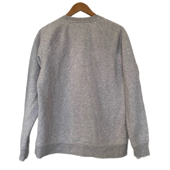 Brunette the Label BLONDE Pebble Grey Crewneck Sweatshirt Women's Size S/M - Picture 3 of 7